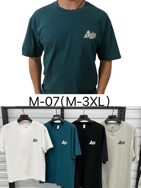 Футболка Annet (M-3XL) RZ-M07 white (лето)