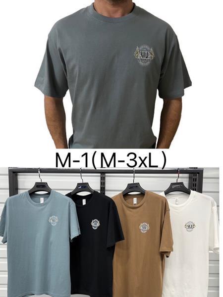 Футболка Annet (M-3XL) RZ-M1 brown (лето)