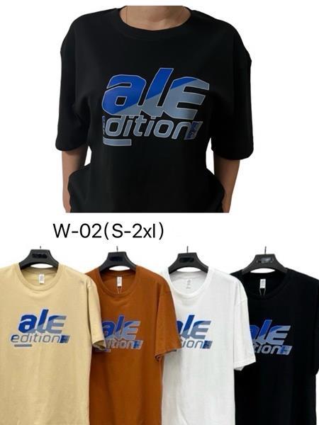 Футболка Annet (S-2XL) RZ-W02 black (лето)