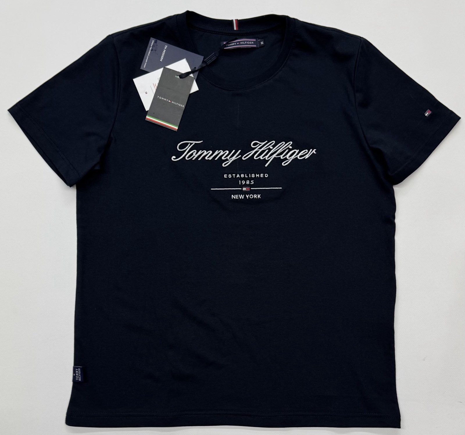 Футболка Trendshop (M-3XL) 0261 navy (лето)