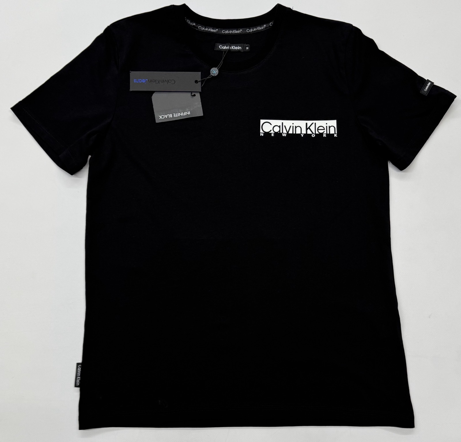 Футболка Trendshop (M-3XL) 0265 black (лето)