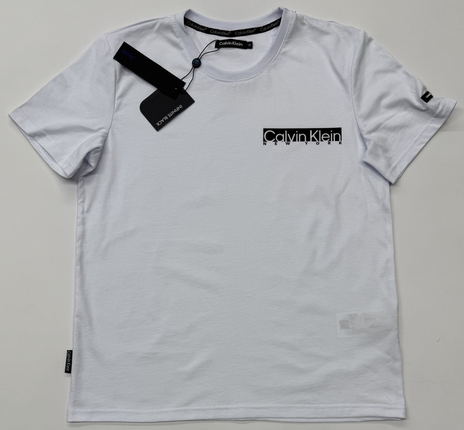 Футболка Trendshop (M-3XL) 0265 white (лето)