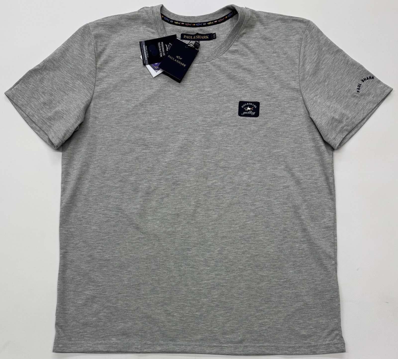 Футболка Trendshop (M-3XL) 0268 grey (лето)