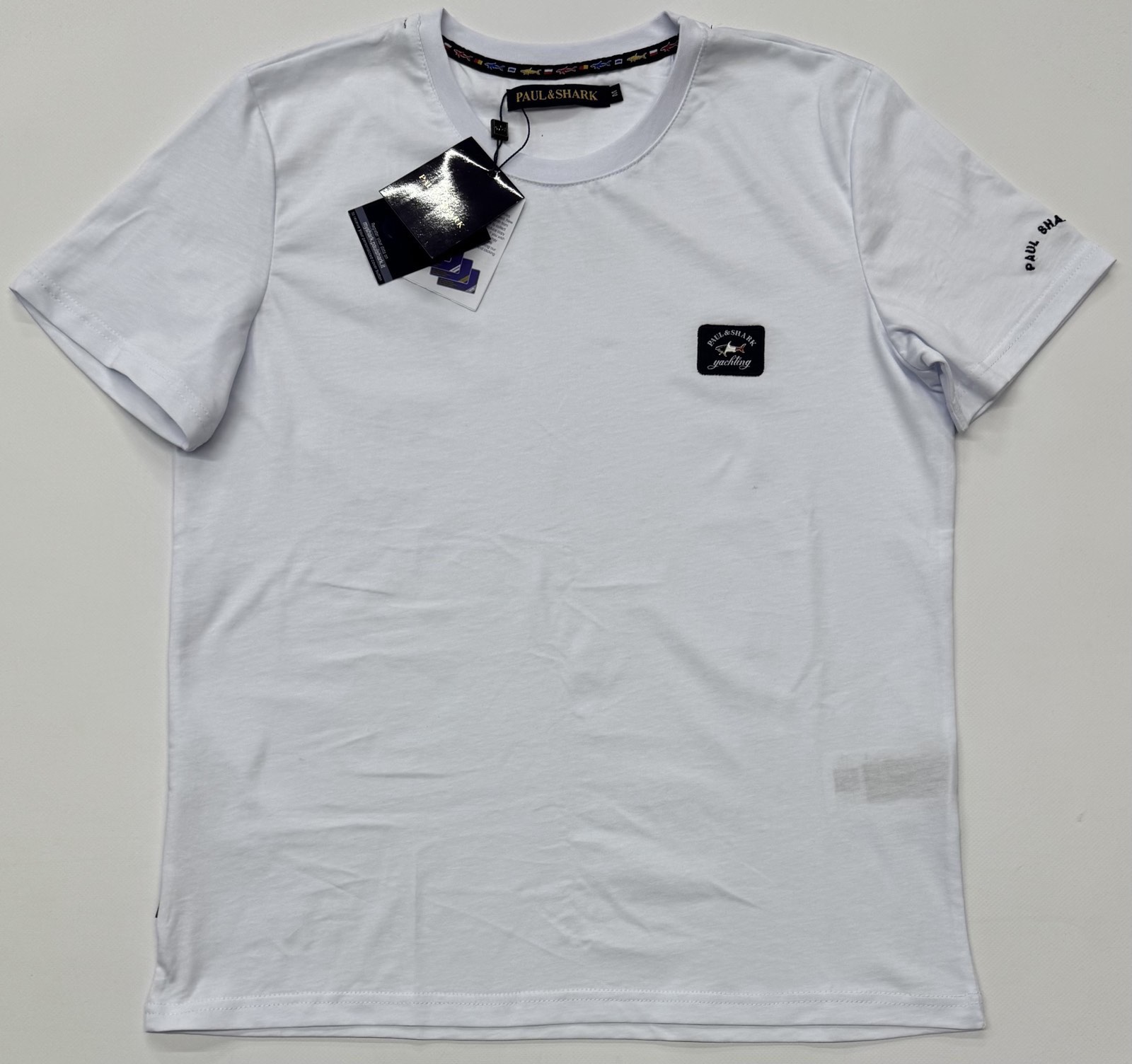 Футболка Trendshop (M-3XL) 0268 white (лето)