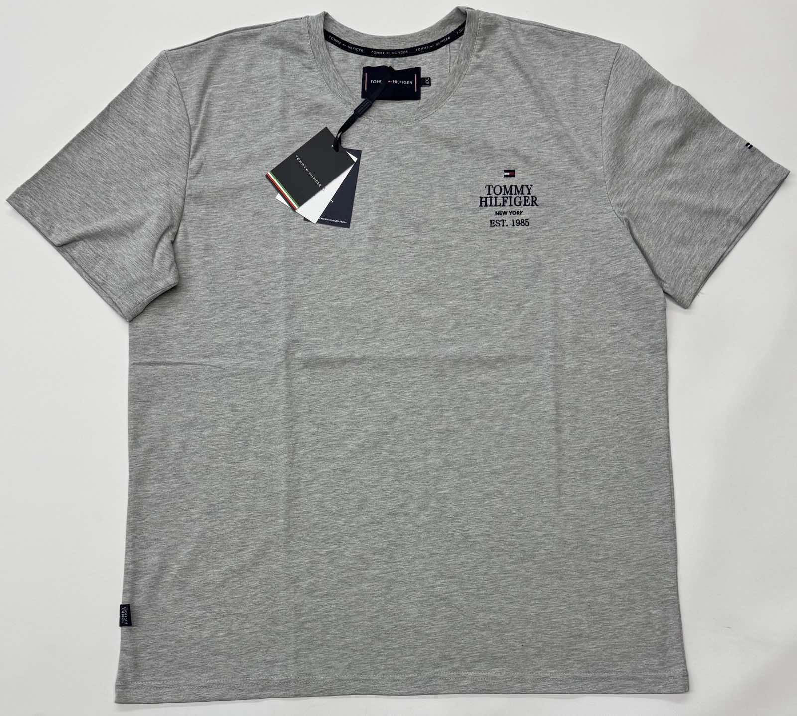 Футболка Trendshop (4XL-6XL) 0271 grey (лето)