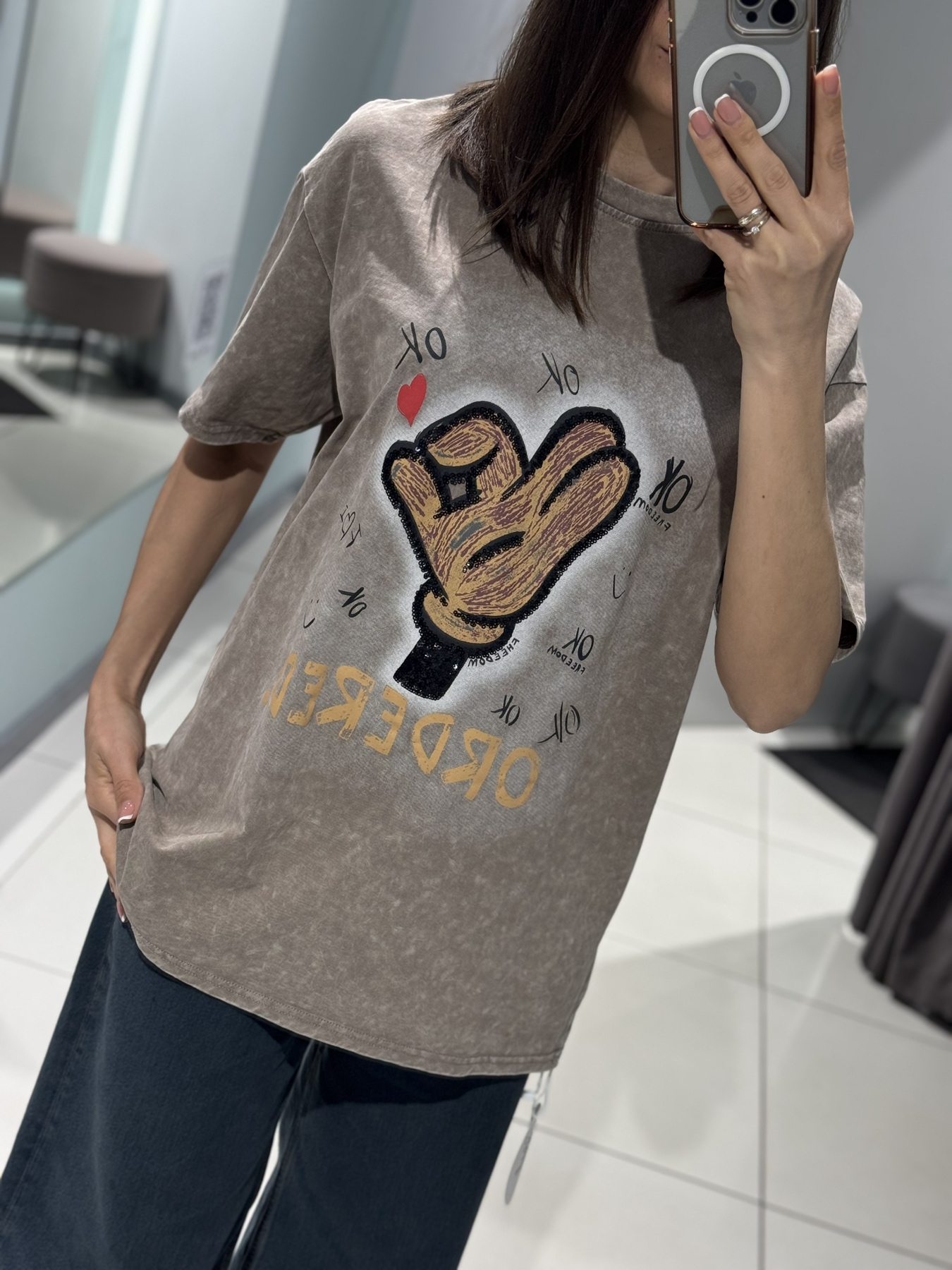 Футболка Comod (one size) 1079 beige (лето)