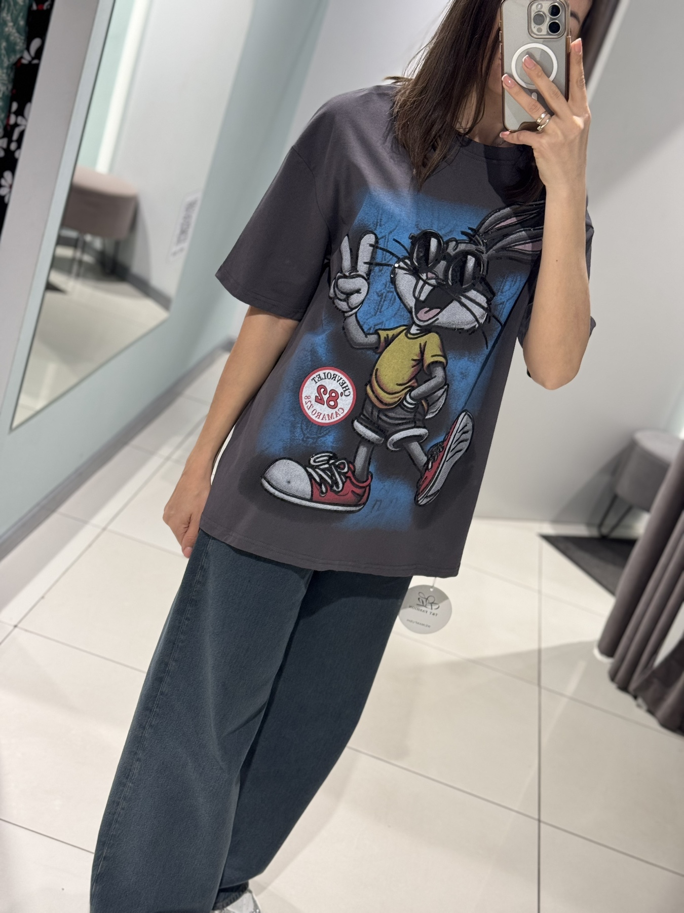 Футболка Comod (one size) 1082 d.grey (лето)