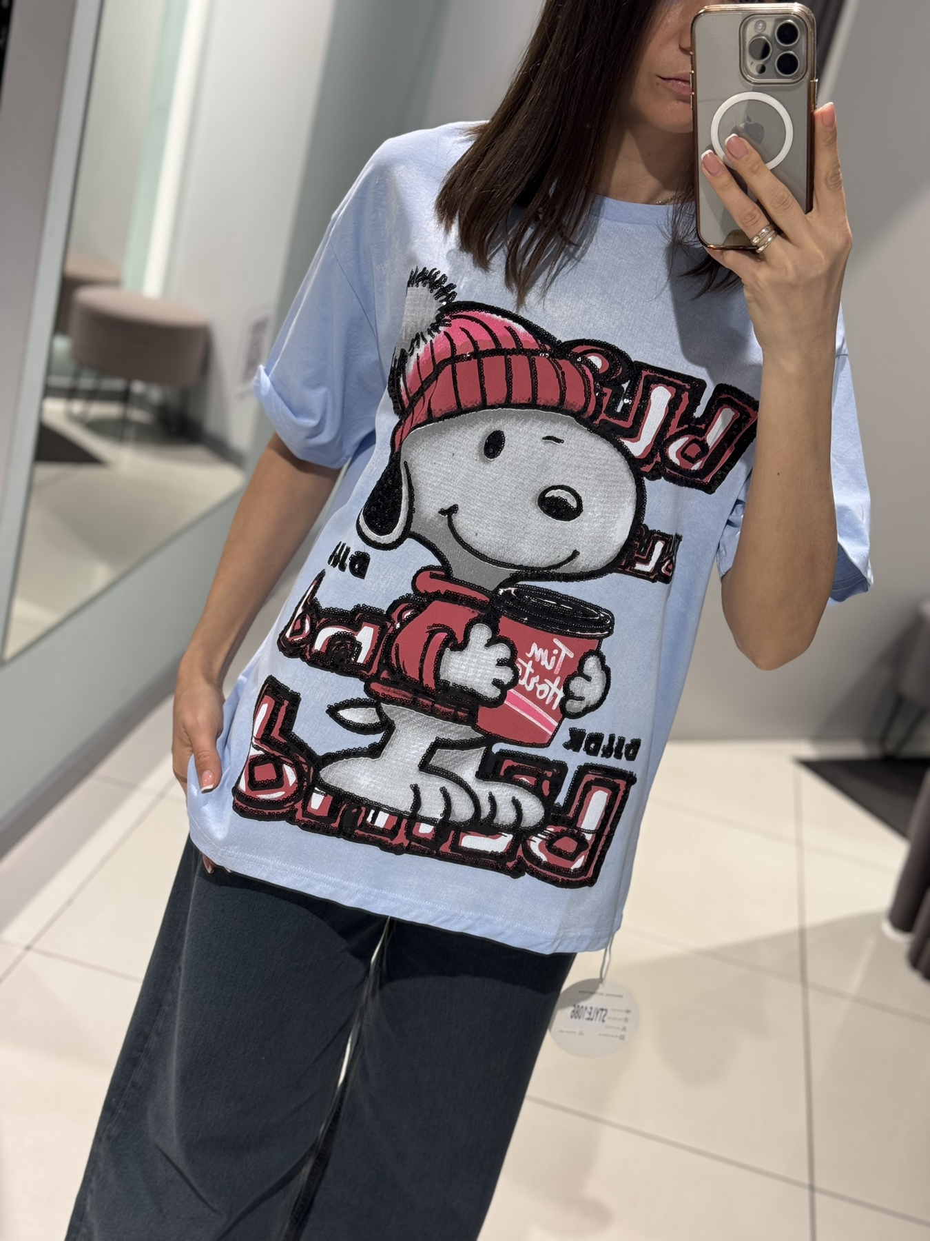 Футболка Comod (one size) 1086 l.blue (лето)