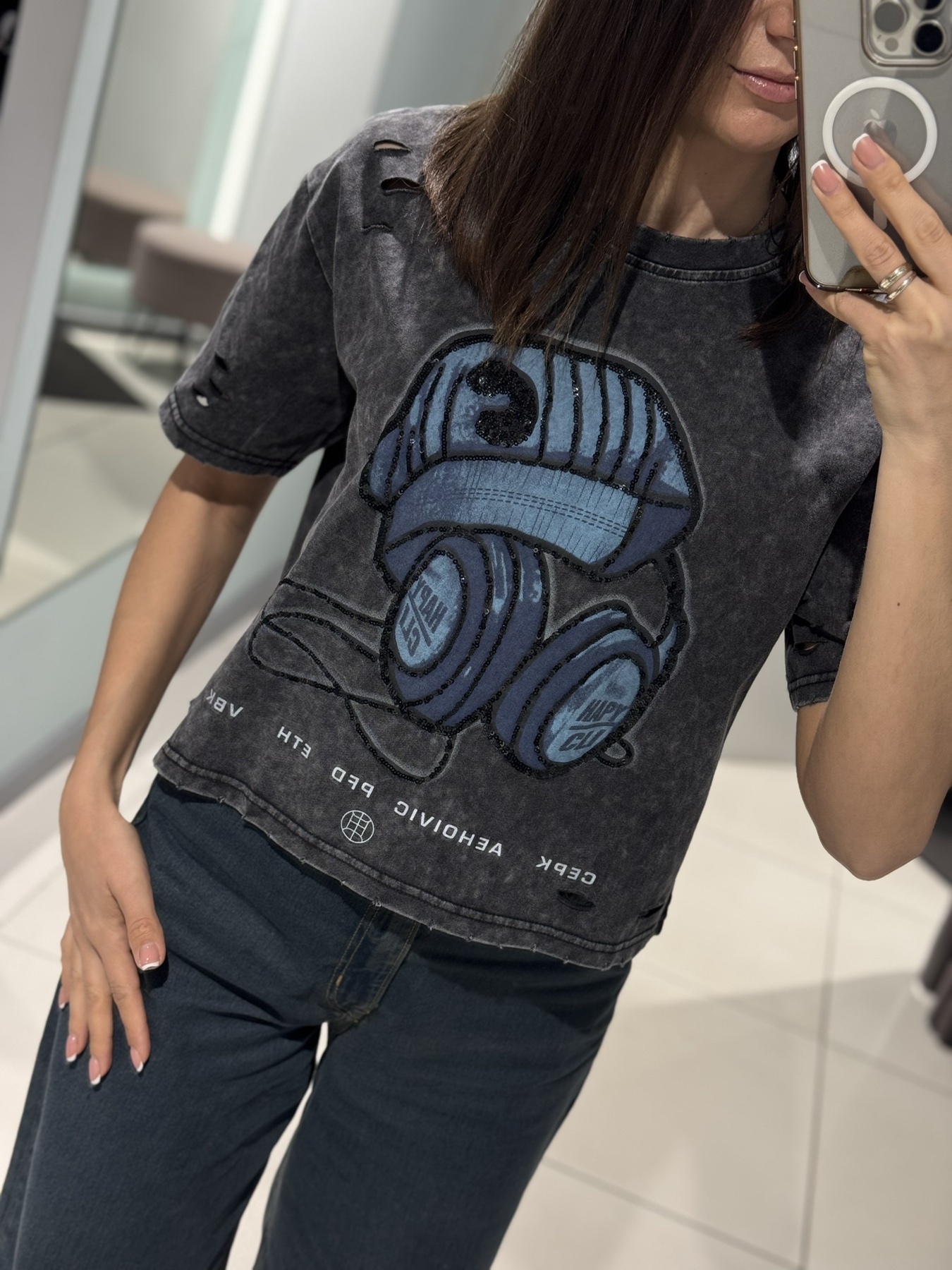 Футболка Comod (one size) 1088 black (лето)