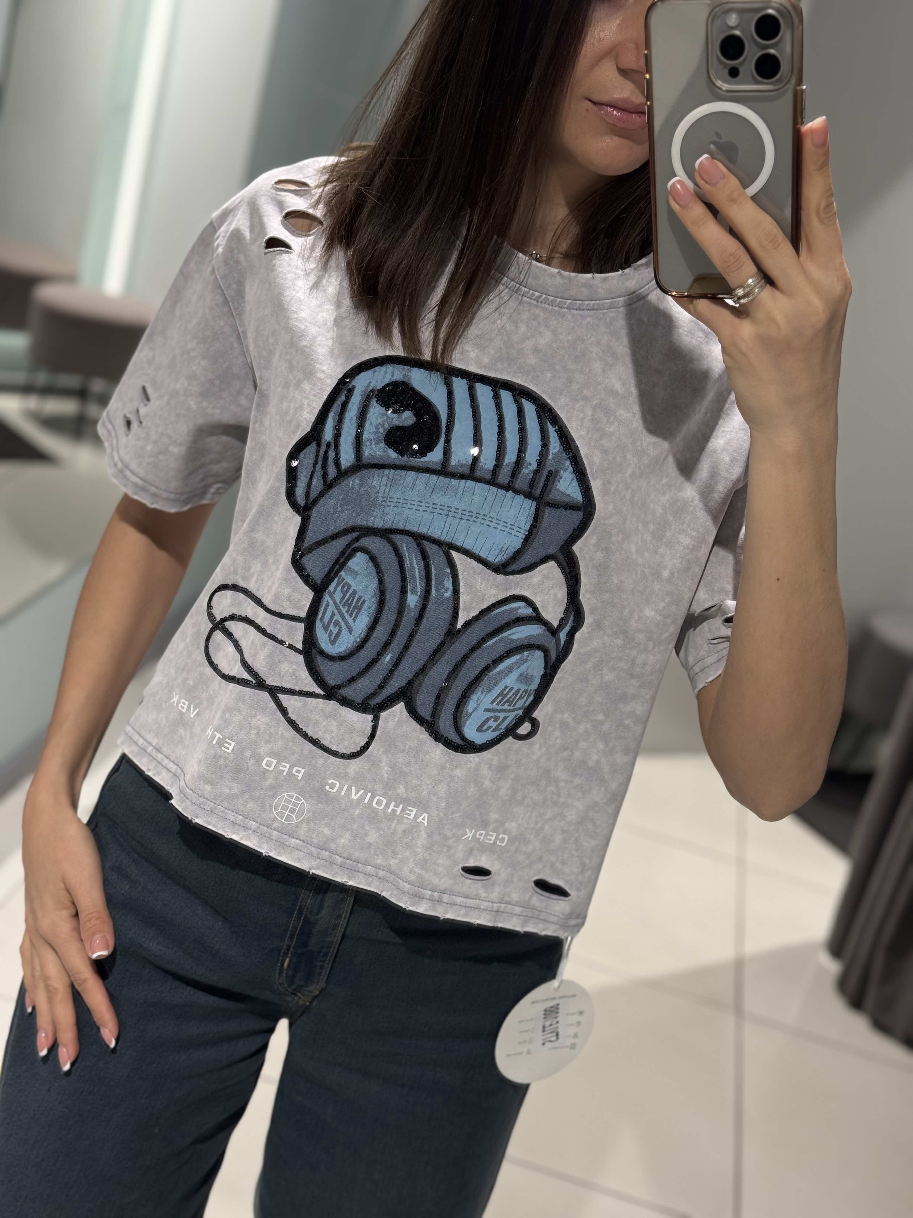 Футболка Comod (one size) 1088 l.grey (лето)