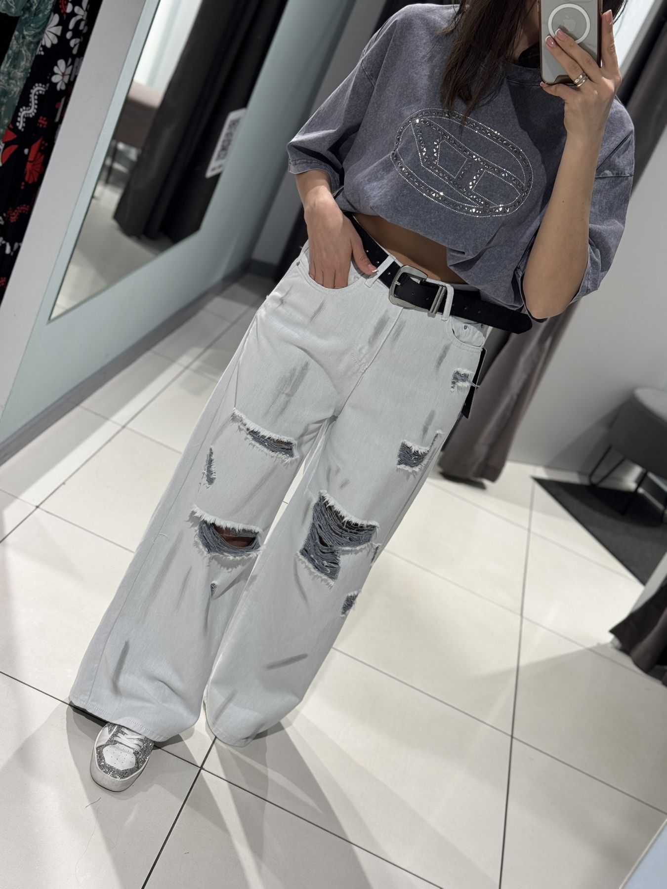 Джинсы Comod (S-XL) 371 l.blue (лето)