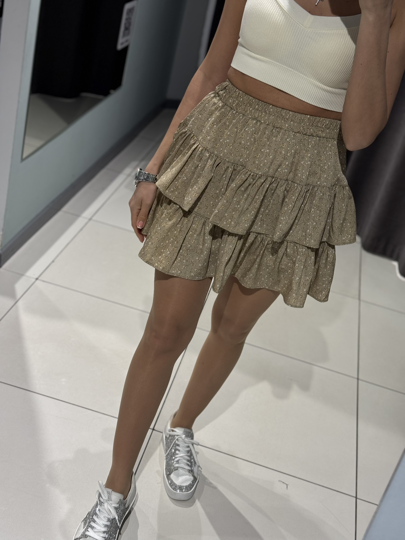 Юбка-шорты Comod (one size) 5001 beige (лето)