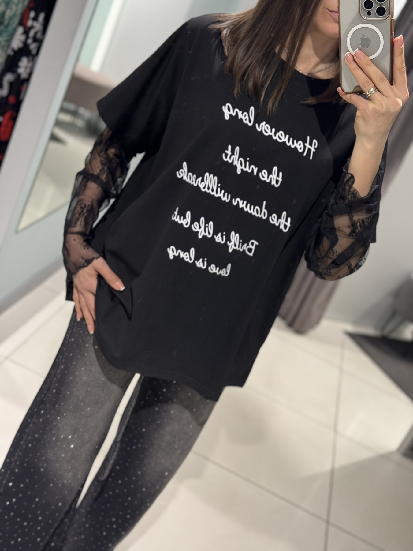 Футболка Comod (one size) 6060 black (лето)