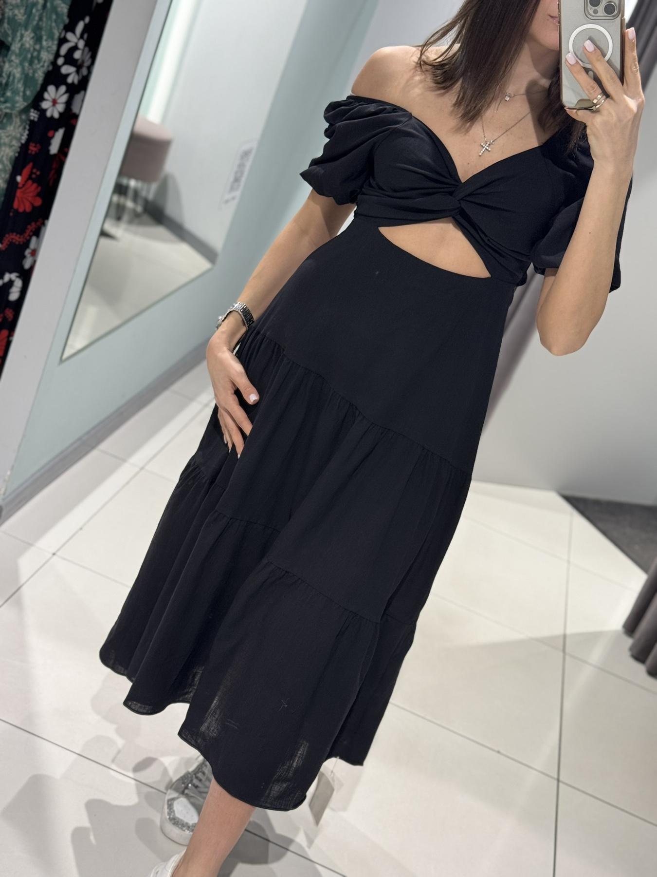 Платье Comod (M-L) 91001 black (лето)