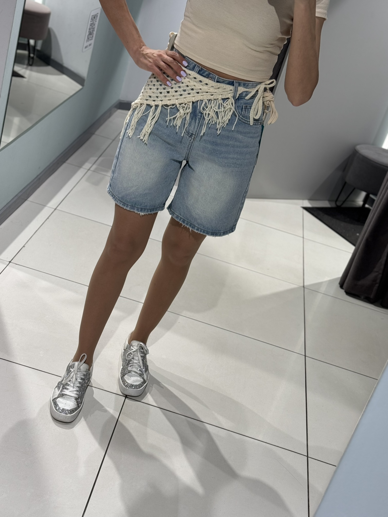 Шорты Comod (S-XL) 9271 l.blue (лето)