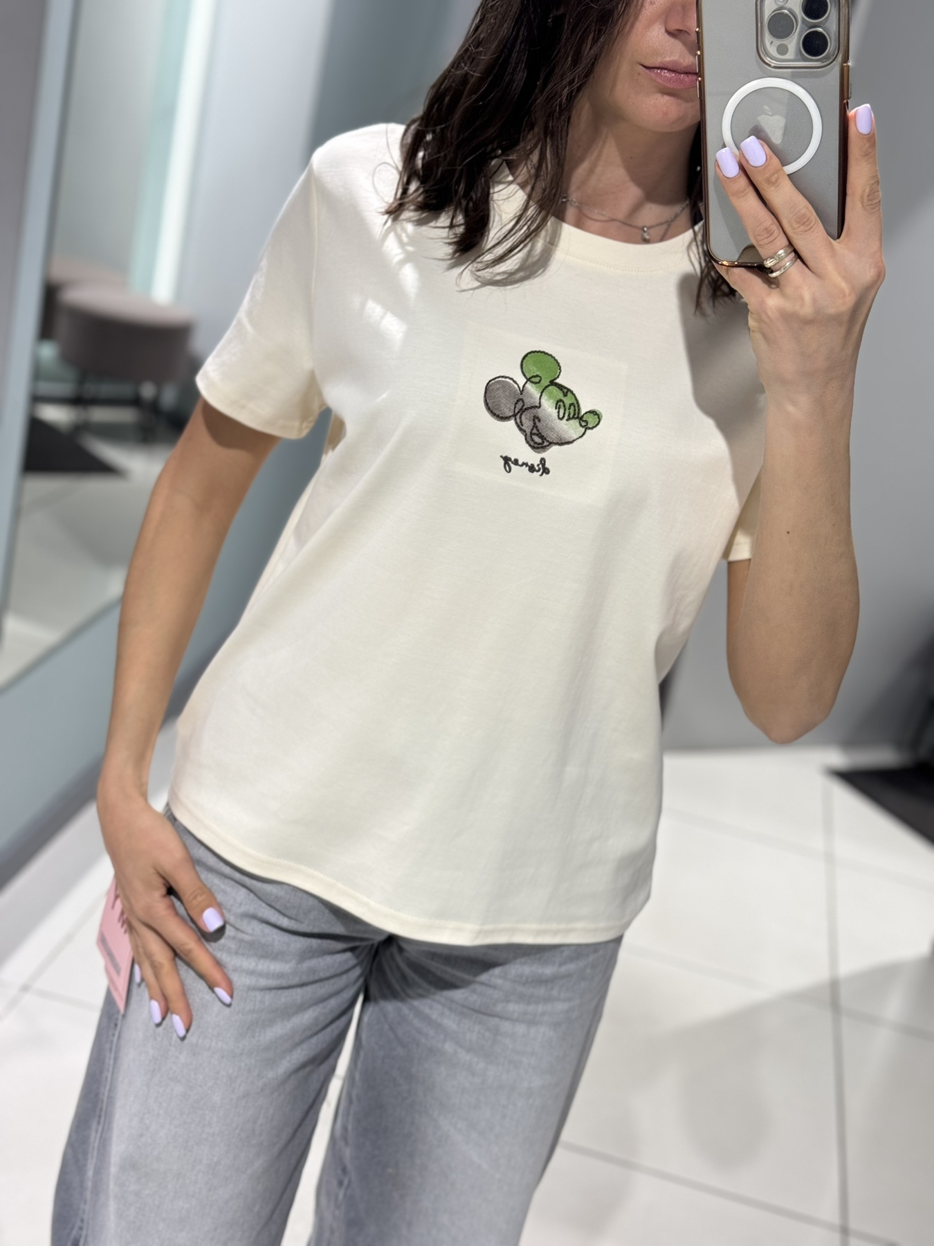 Футболка Comod (one size) 93616 l.beige (лето)