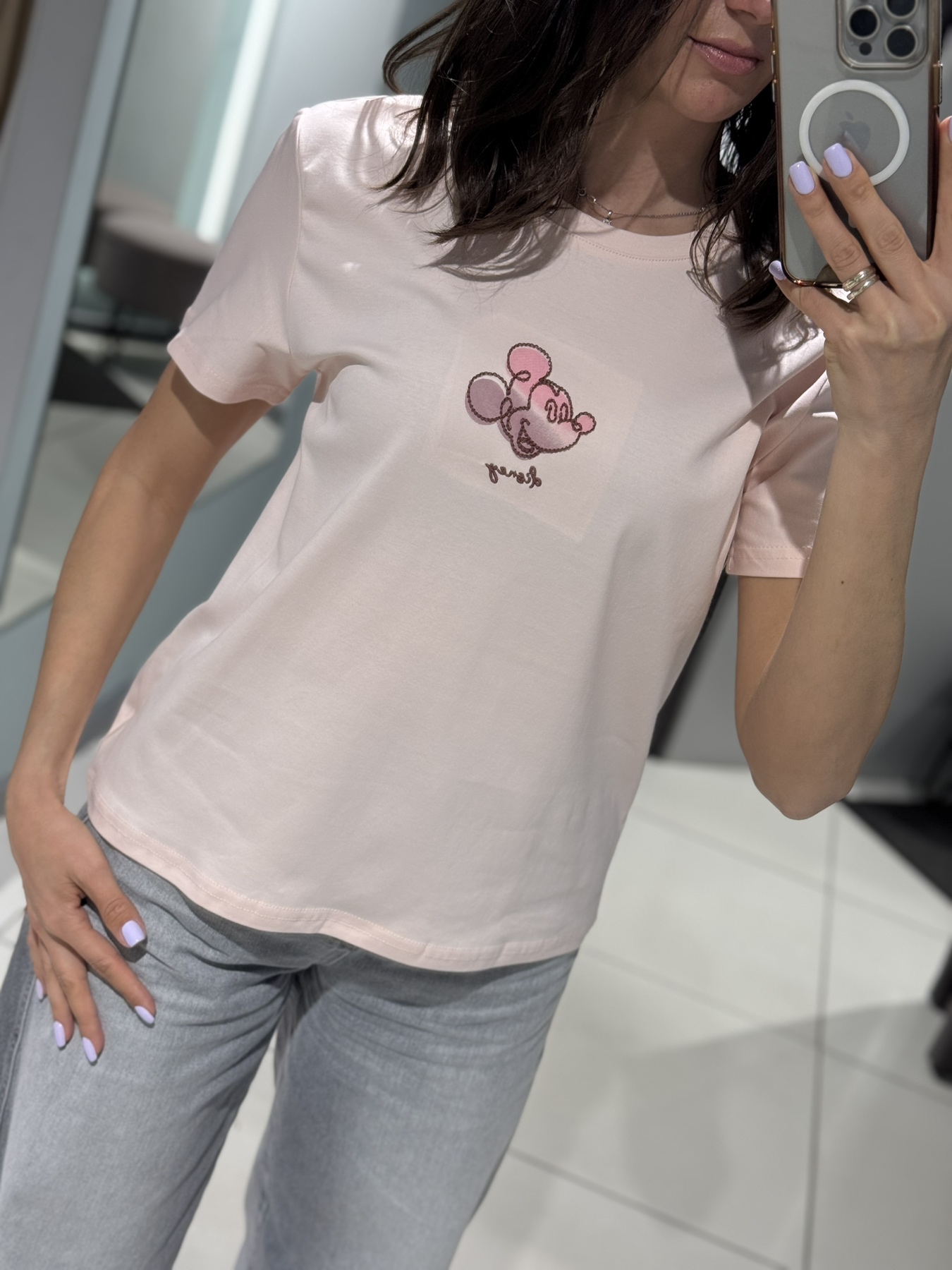 Футболка Comod (one size) 93616 l.pink (лето)