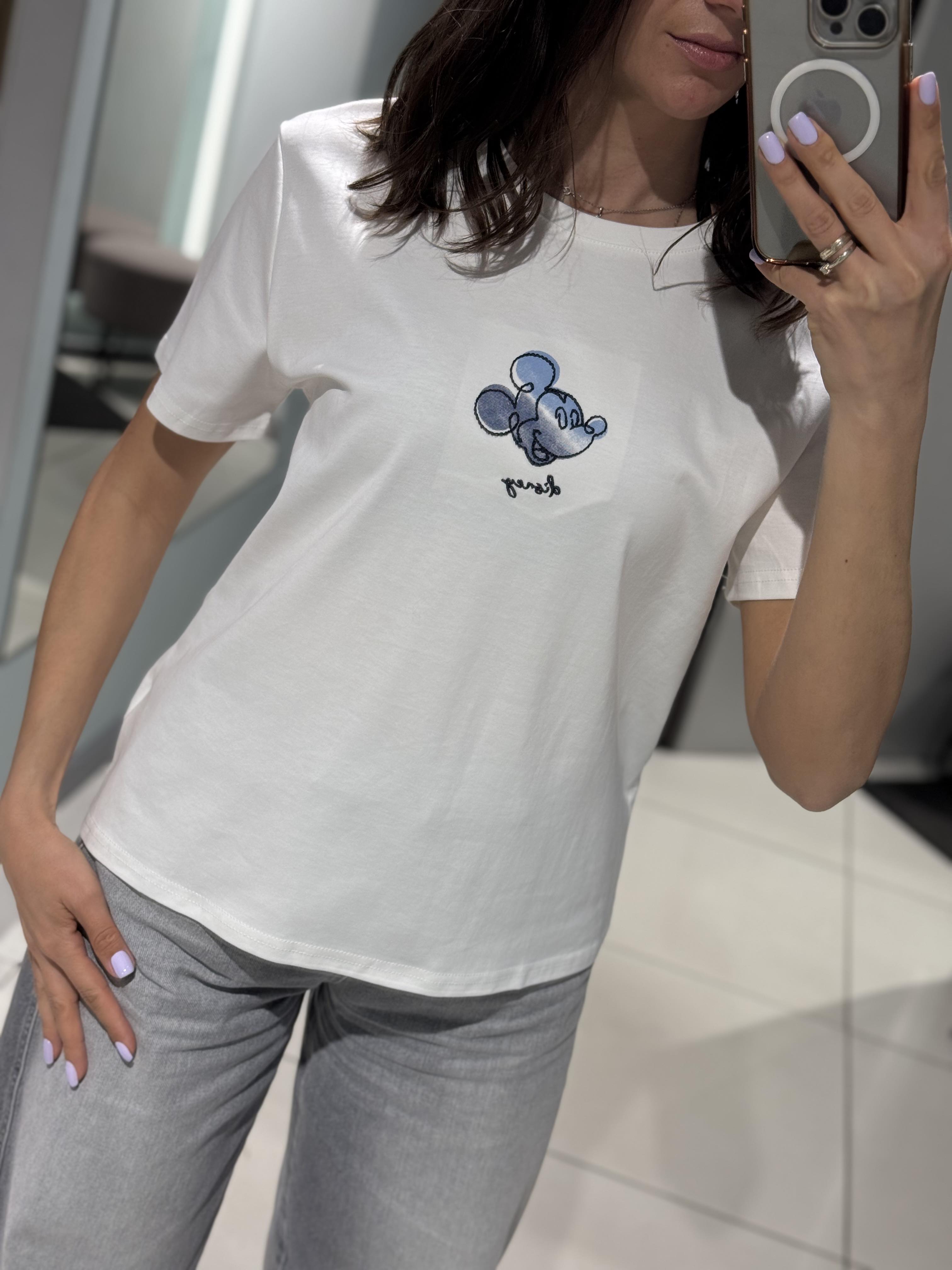 Футболка Comod (one size) 93616 white (лето)