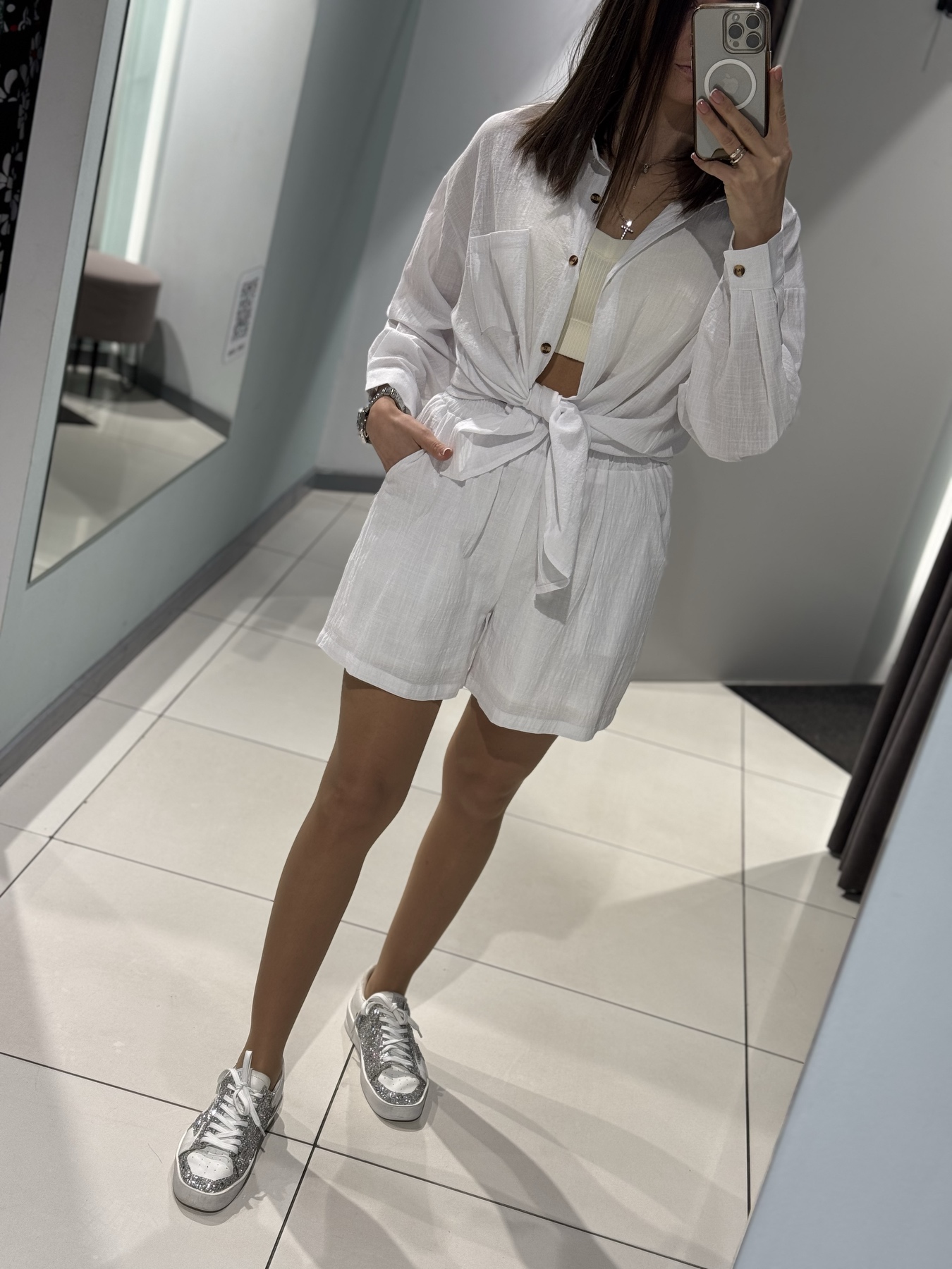 Костюм Comod (M-L) 97008 white (лето)