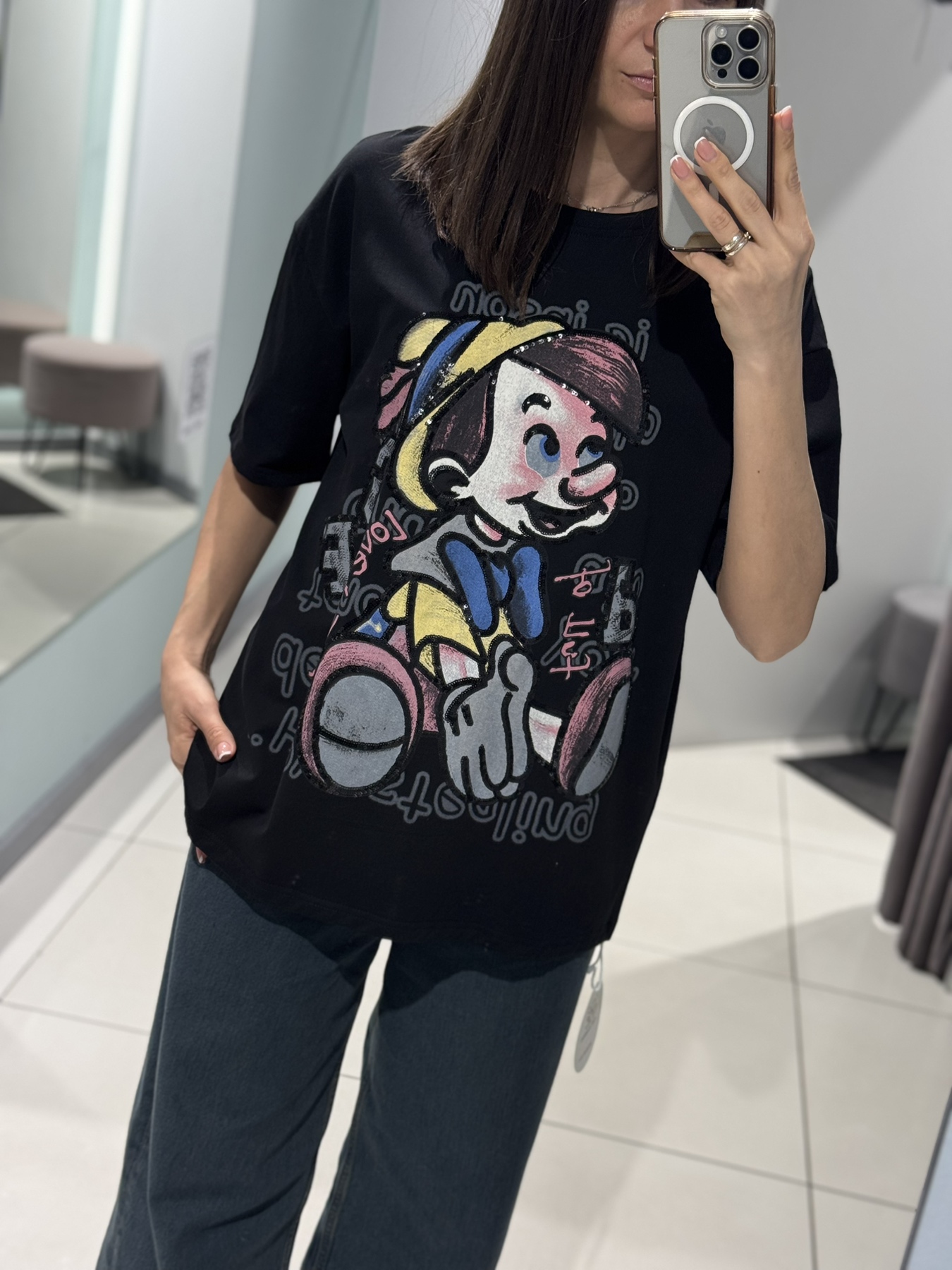 Футболка Comod (one size) 994 black (лето)