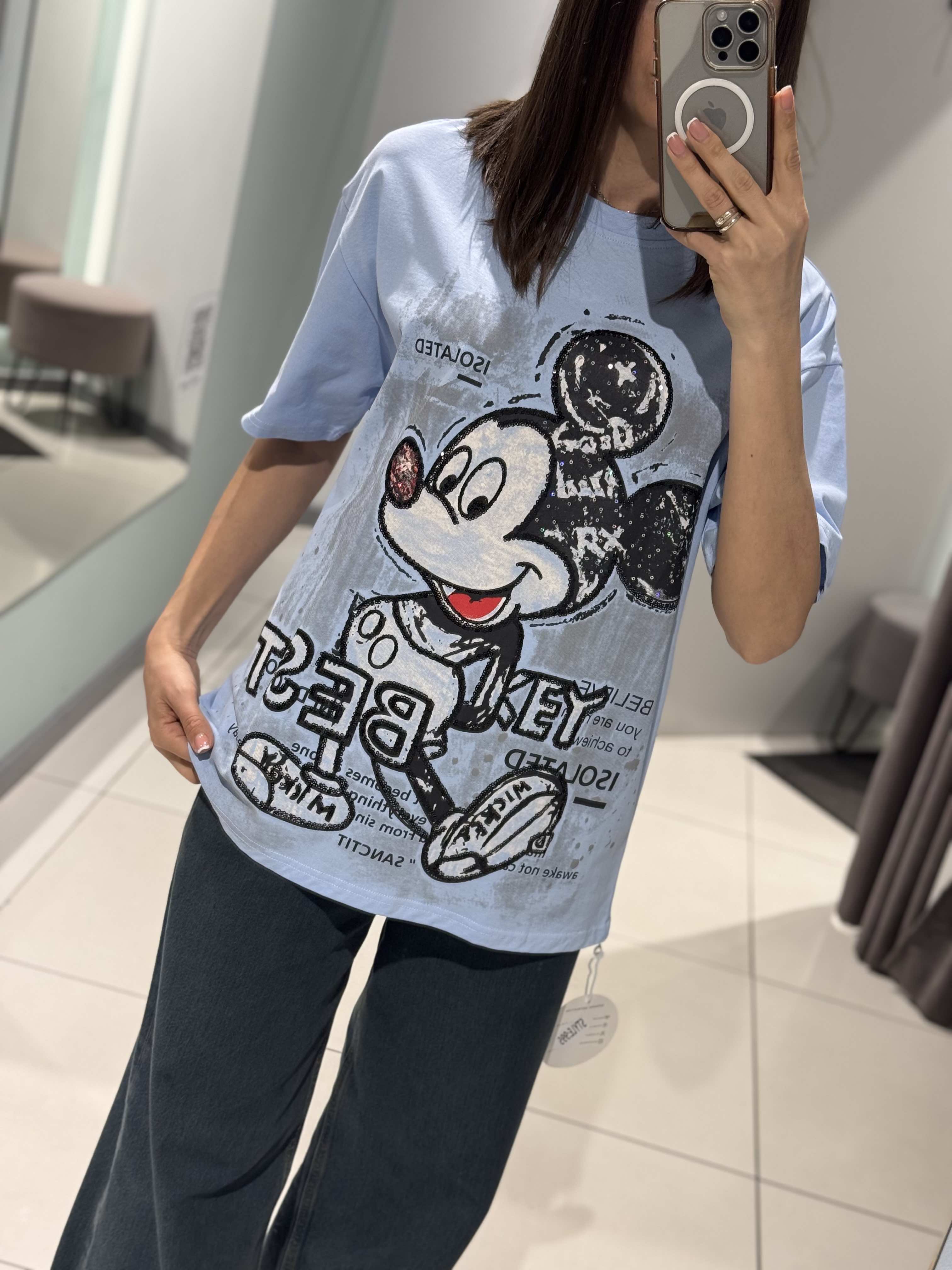 Футболка Comod (one size) 995 l.blue (лето)