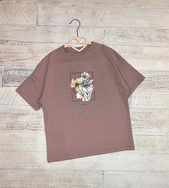 Футболка LiMa kids (134-158) LM29 brown (лето)