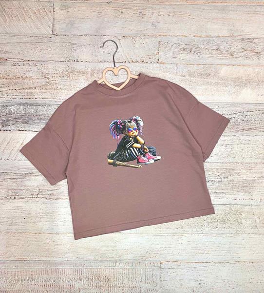 Футболка LiMa kids (134-158) LM42 brown (лето)