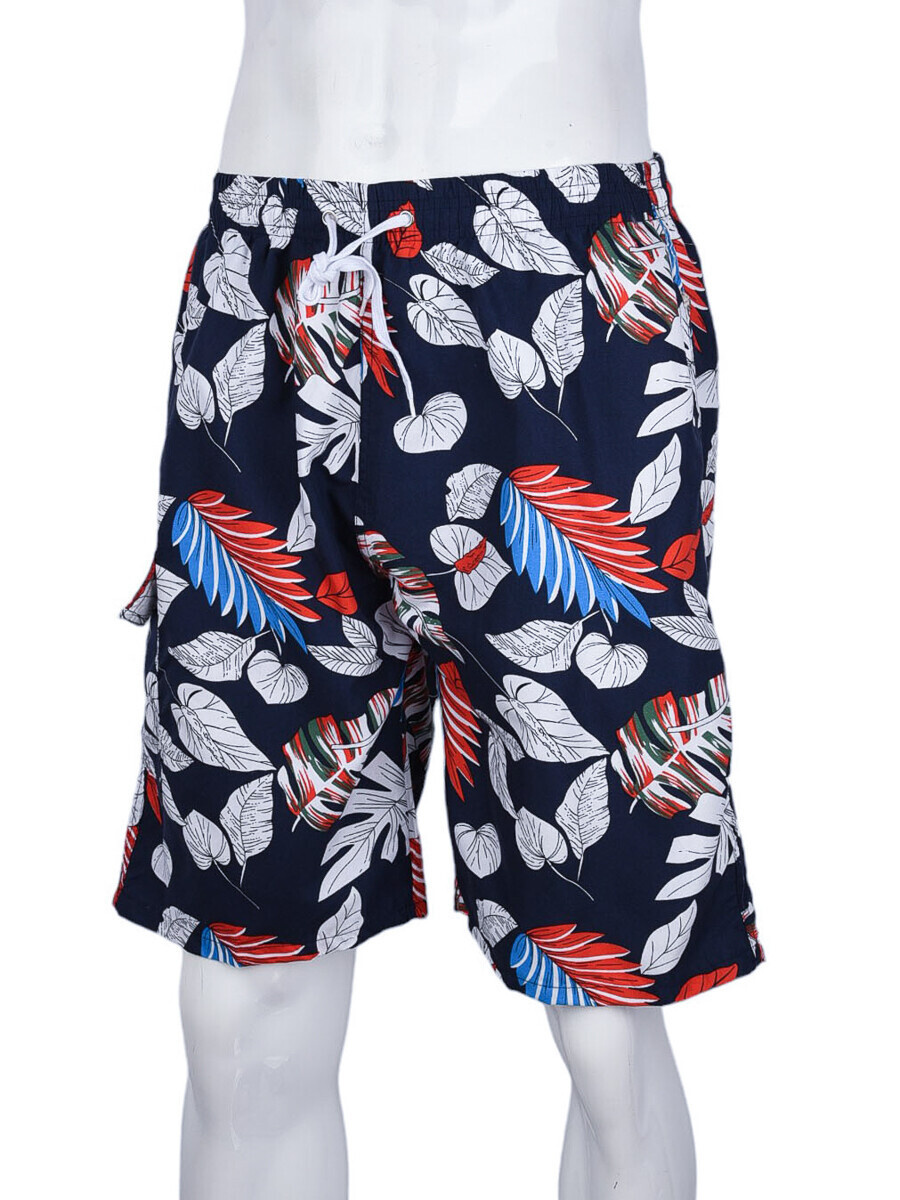 Шорты Obuv OK2 (XL-5XL) 6605 (08850) navy-white (лето)