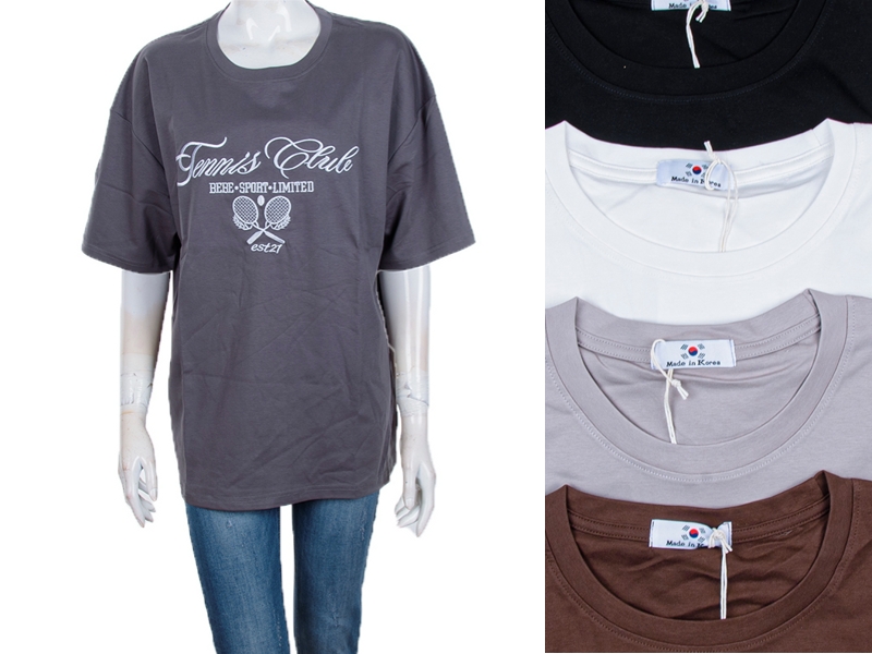 Футболка BIG clothes (one size) 4064-2468 mix (лето)