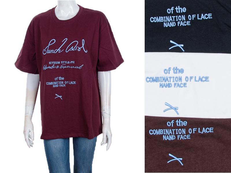 Футболка BIG clothes (one size) 4064-335 mix (лето)