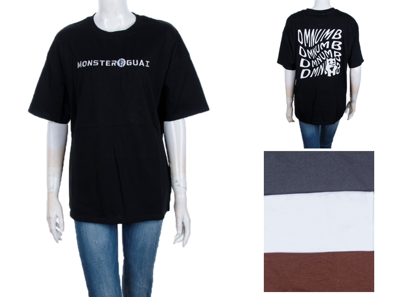 Футболка BIG clothes (one size) 4064-7200 mix (лето)