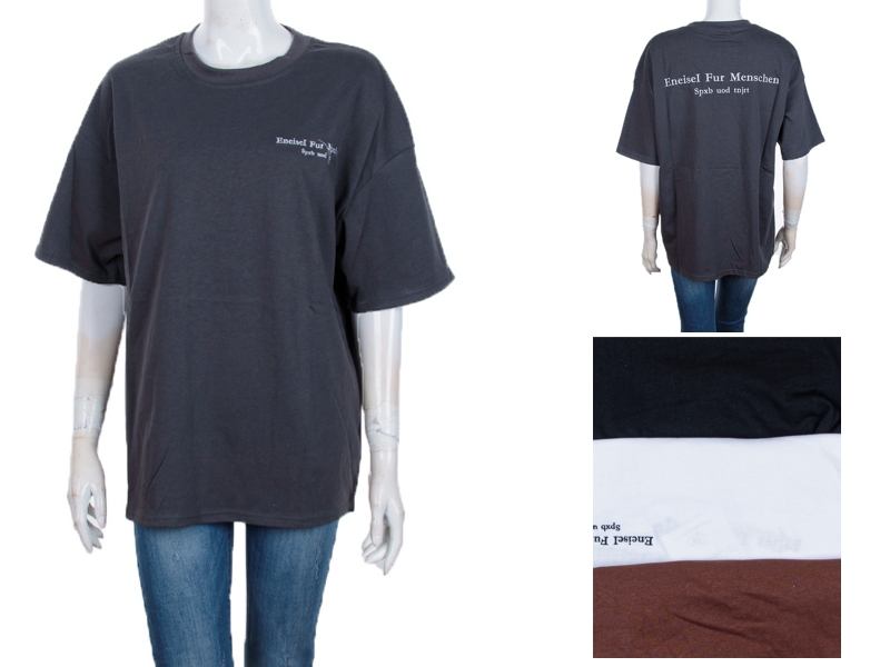 Футболка BIG clothes (one size) 4064-7206 mix (лето)