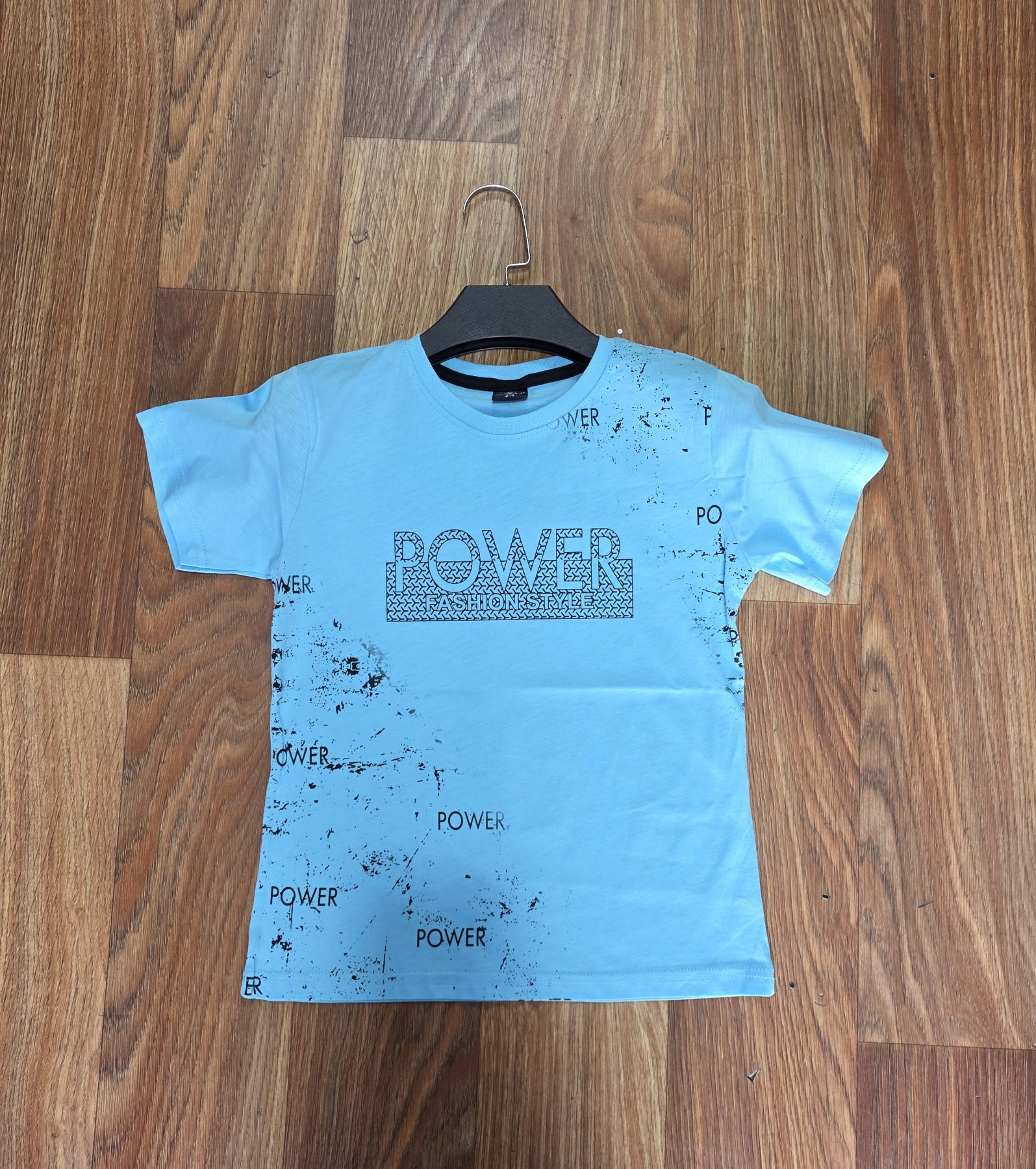 Футболка MMZ (9-13) M270 l.blue (лето)