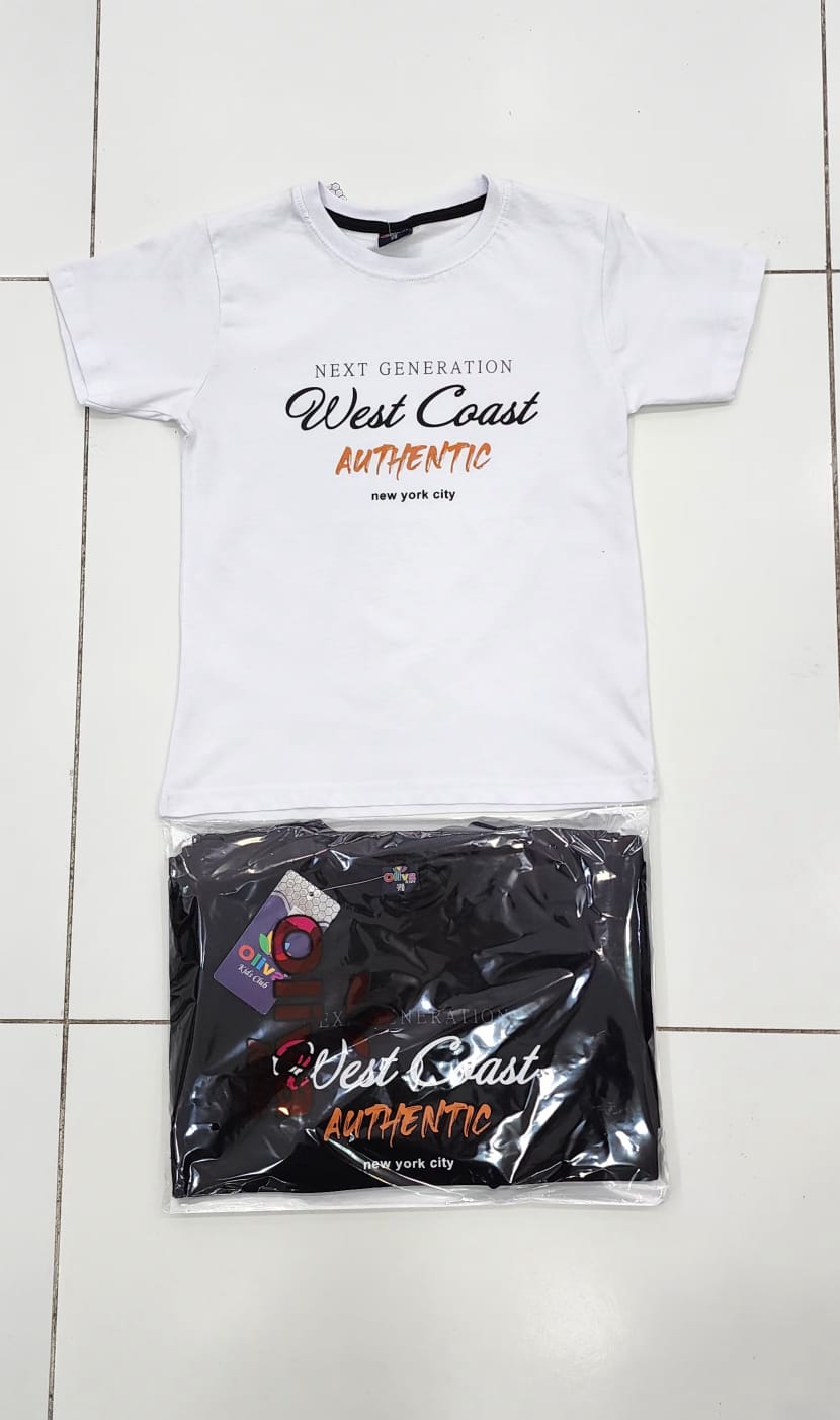 Футболка MMZ (4-8) M259 black (лето)