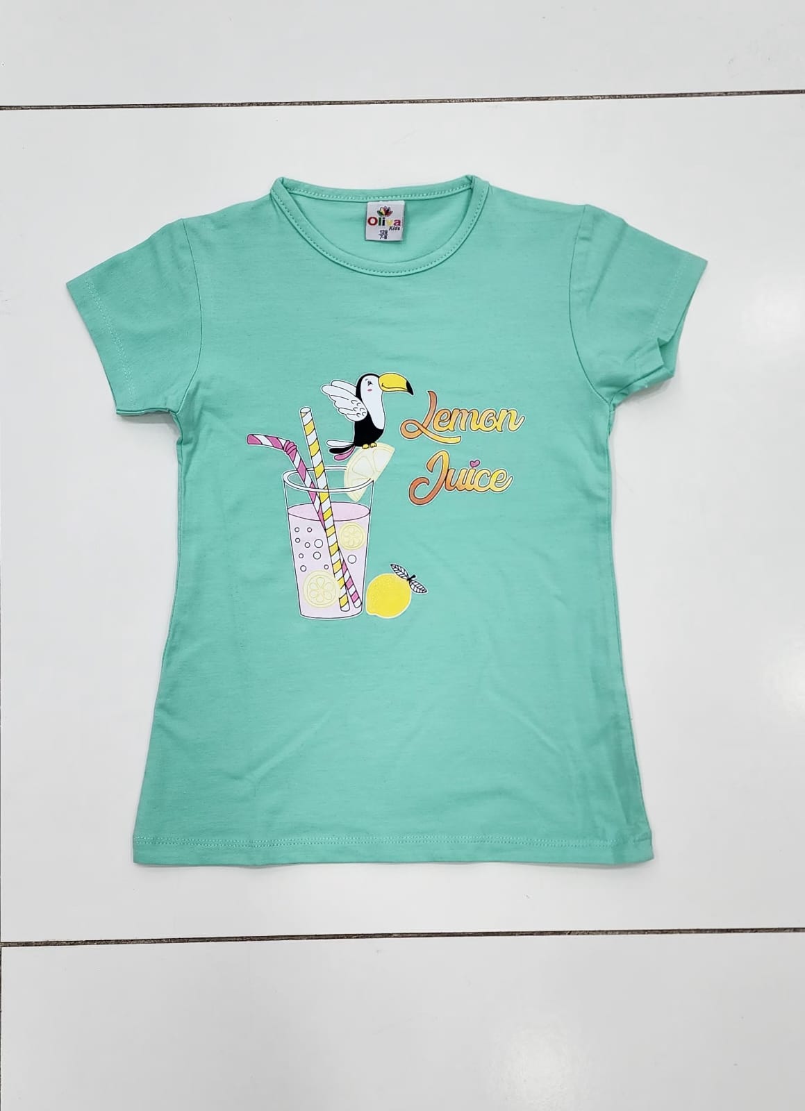 Футболка MMZ (4-8) M21 l.green (лето)