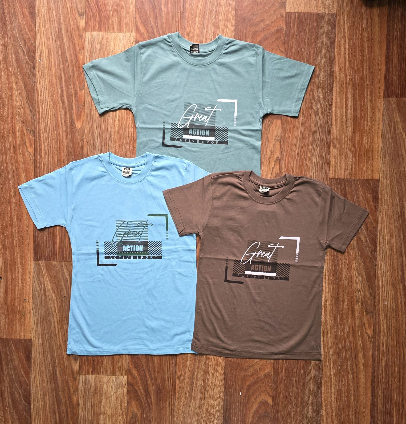 Футболка MMZ (9-12) M47 l.blue (лето)