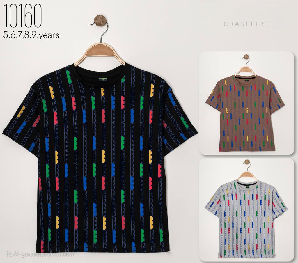 Футболка MMZ (5-9) 10160 brown (лето)