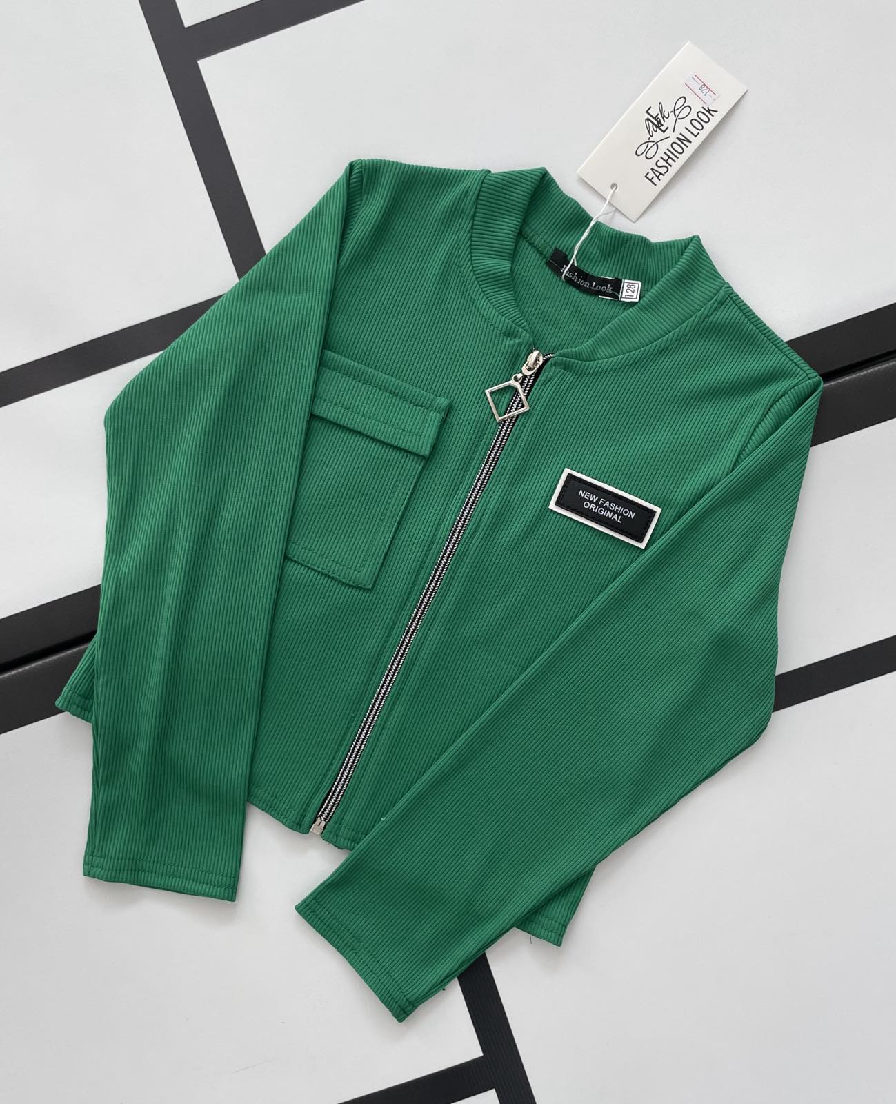 Кофта Kosmy (128-152) 609 green (деми)