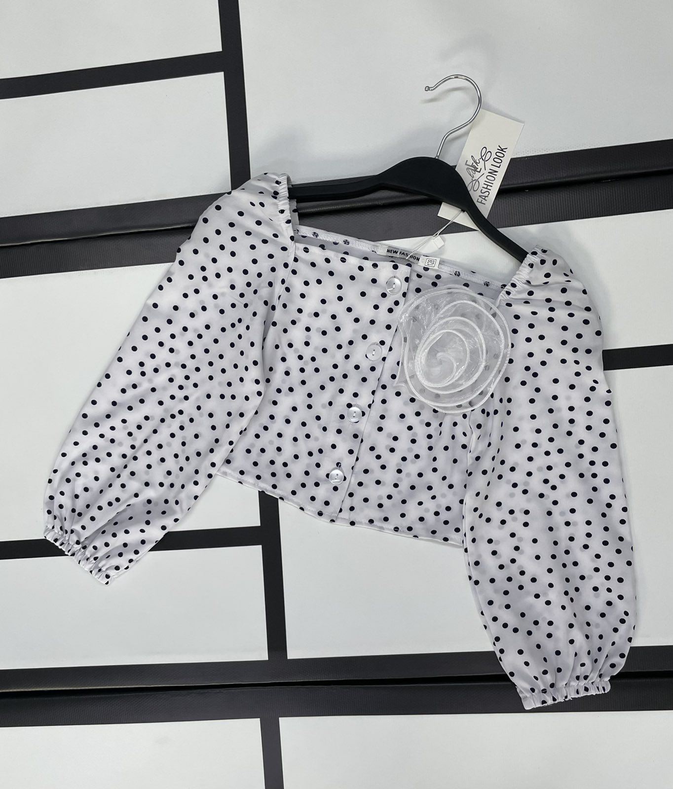 Блузка Kosmy (128-152) K22 white (деми)