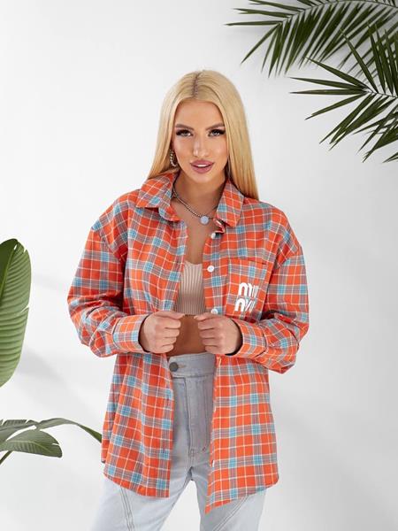 Рубашка Lelis (42-48) 1050 orange (деми)