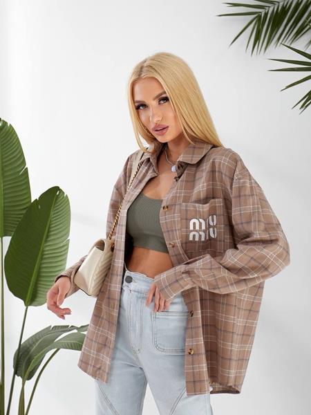 Рубашка Lelis (42-48) 1050 nude (деми)