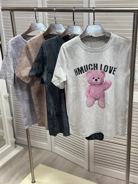 Футболка Lelis (44-46) 1014-2 grey (лето)