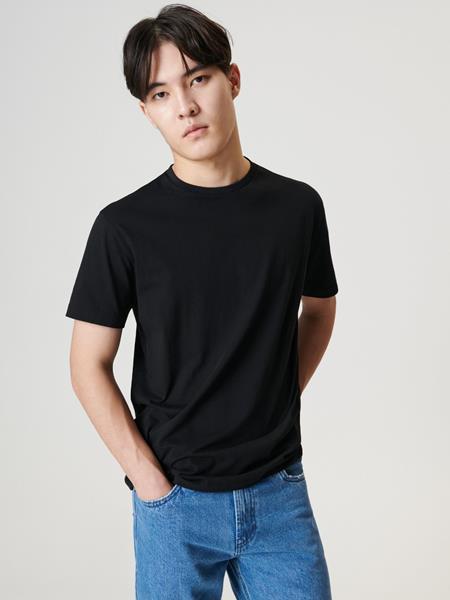 Футболка Sport style (M-2XL) 8 black (лето)