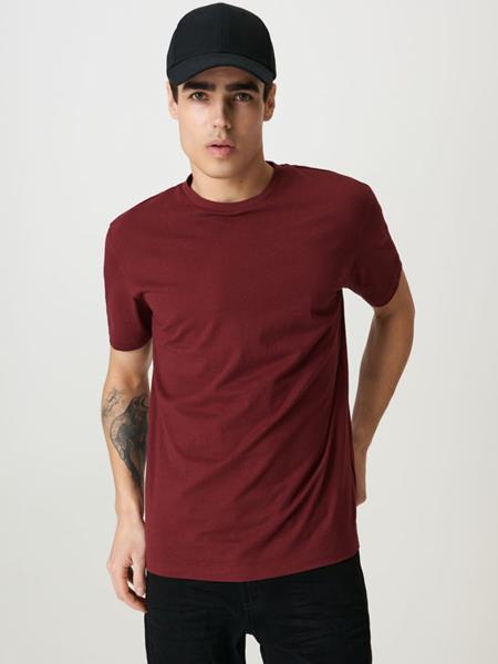 Футболка Sport style (M-2XL) 8 wine (лето)