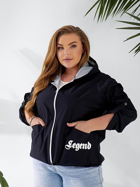 Ветровка BAT (52-60) 365 black (деми)