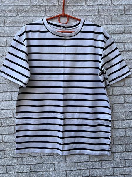 Футболка Valentina (42-56) 101 white-black (лето)