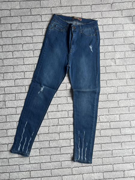 Джинсы Valentina (S-XL) VL78 blue (деми)