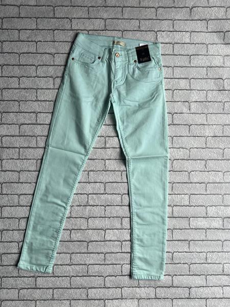 Джинсы Valentina (S-XL) VL79 l.blue (деми)