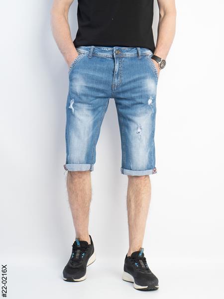 Бриджи Seven Group (28-34) 0216 l.blue (лето)