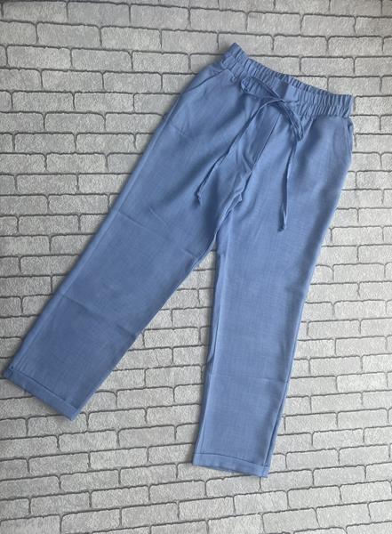 Штаны Valentina (42-56) 252 l.blue (лето)
